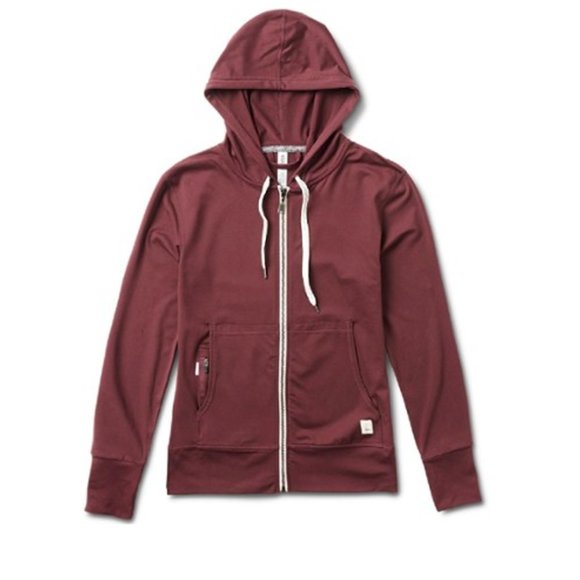 vuori Jackets & Blazers - Vuori Halo performance hoodie women’s Maroon Small P549